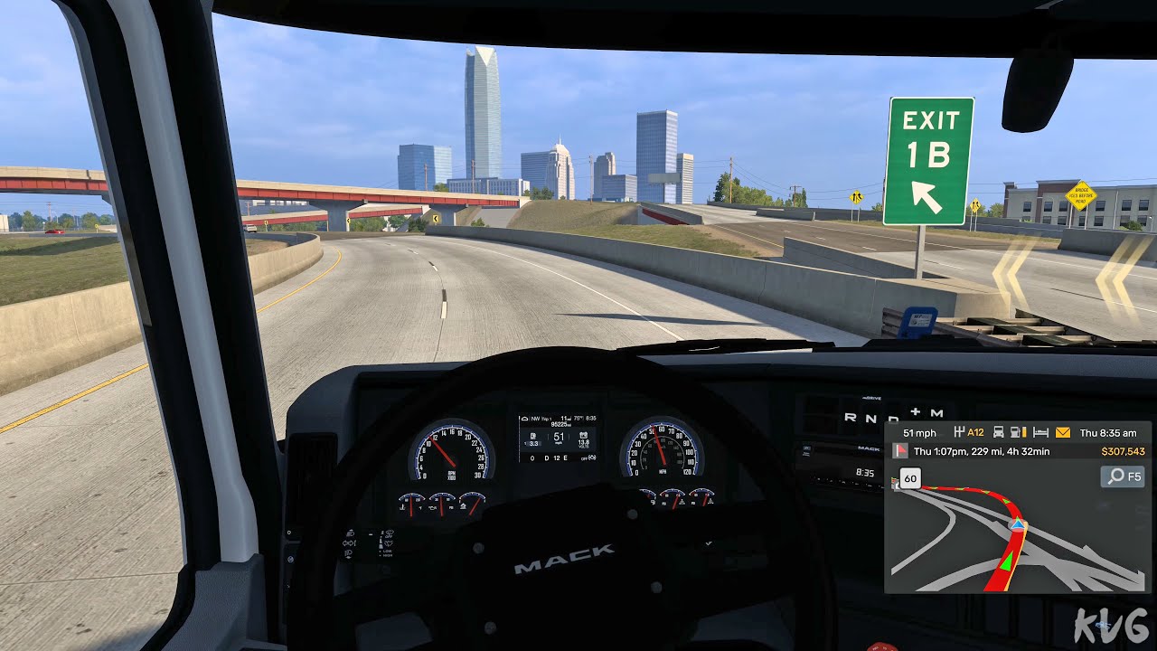 American Truck Simulator - Oklahoma City to Guymon - Oklahoma Gameplay (PC UHD) [4K60FPS]