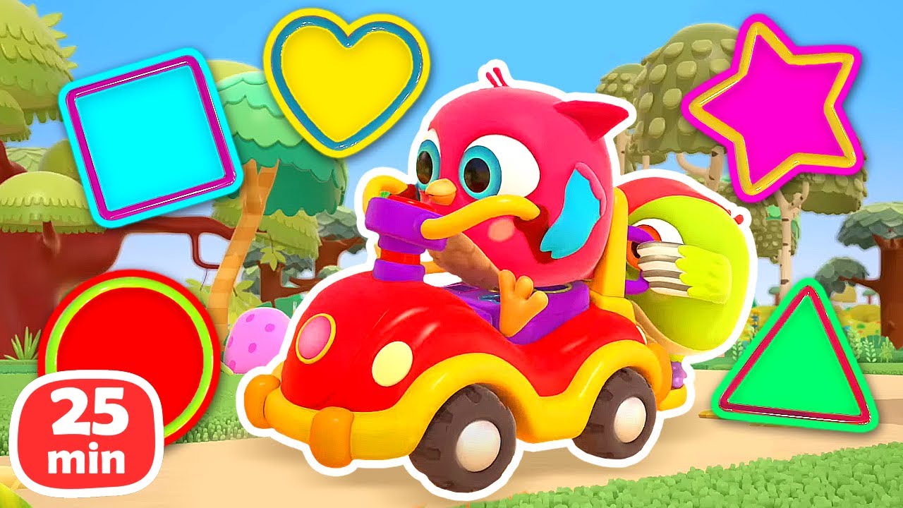 Baby Toys for Baby Birds - Pyramids, Sorter Cars, Helicopters & More