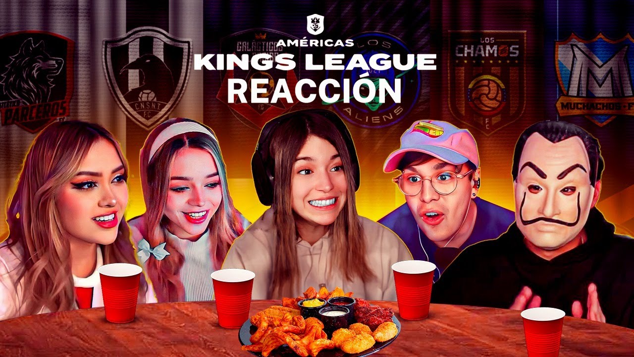 REACCIONANDO A LA KINGS LEAGUE AMERICAS CON AMIGOS