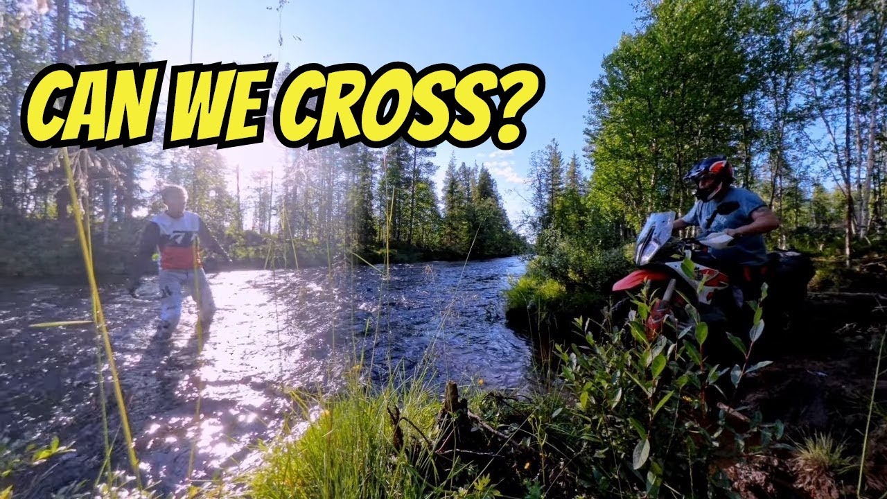 TET Sweden – Broken Bridge River Crossing | KTM 890 Adventure R