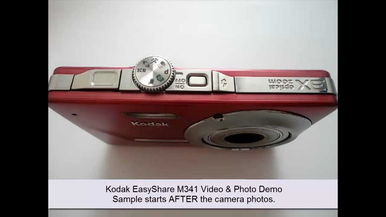 Kodak EasyShare M341 12.2 MP Digital Camera Video & Photo Demos
