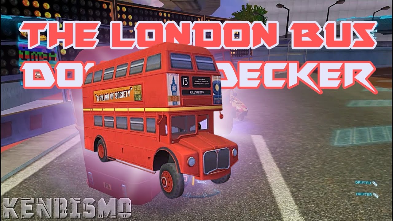 The London Double Decker Bus - Battle Race - Runway Tour - Cars 2 The Video Game Mod