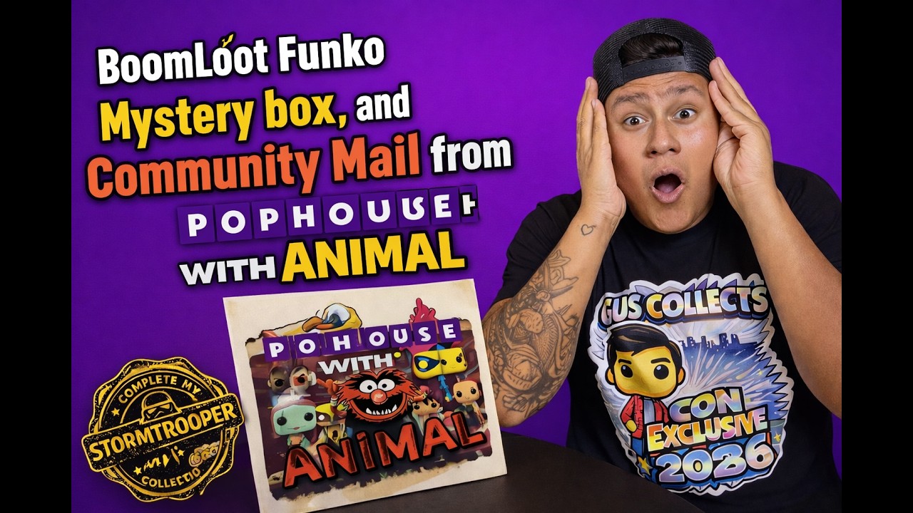BoomLoot Funko Mystery Box & Community Mail From @pophousewithanimal8991