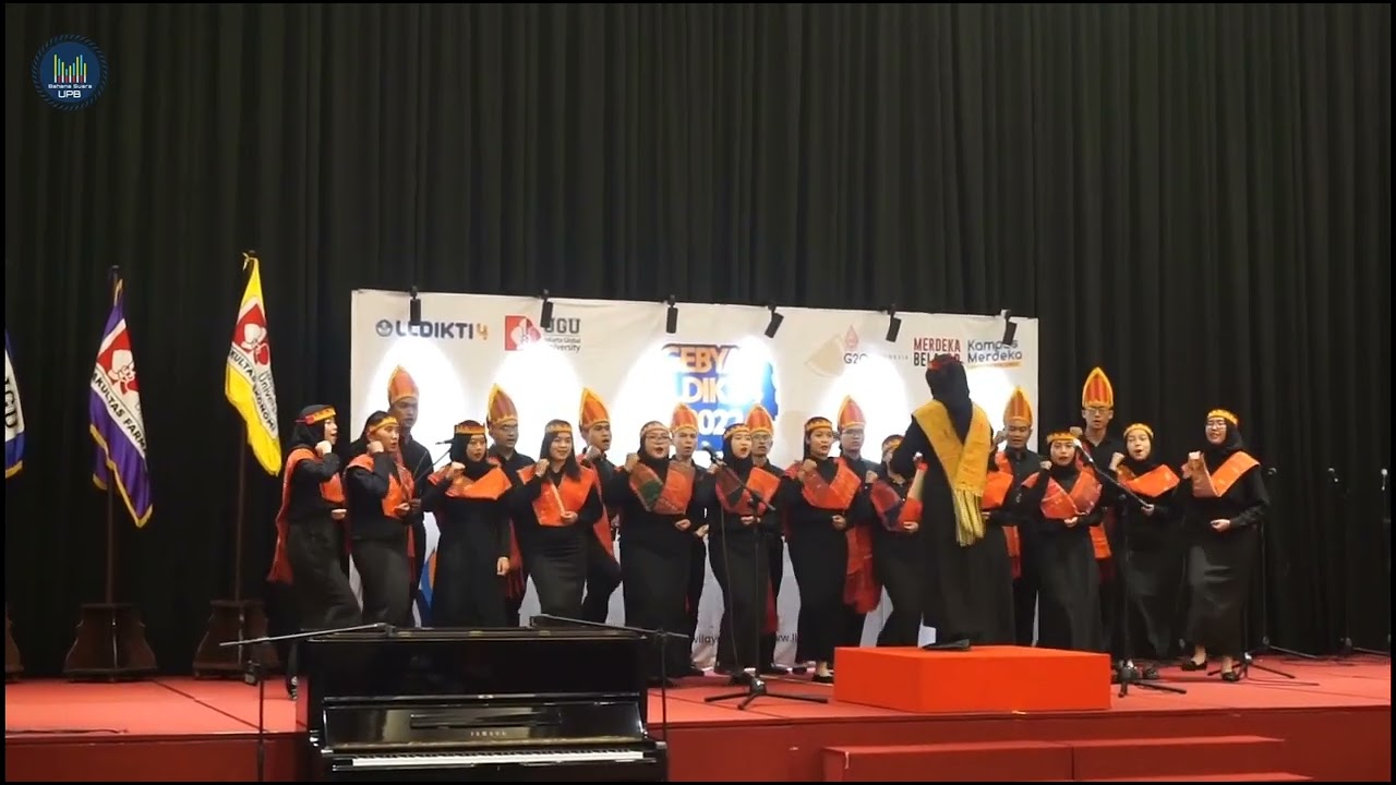 Bahana Suara UPB - Berkibarlah Bendera Negeriku / Lomba Paduan Suara Gebyar LLDIKTI4 2022