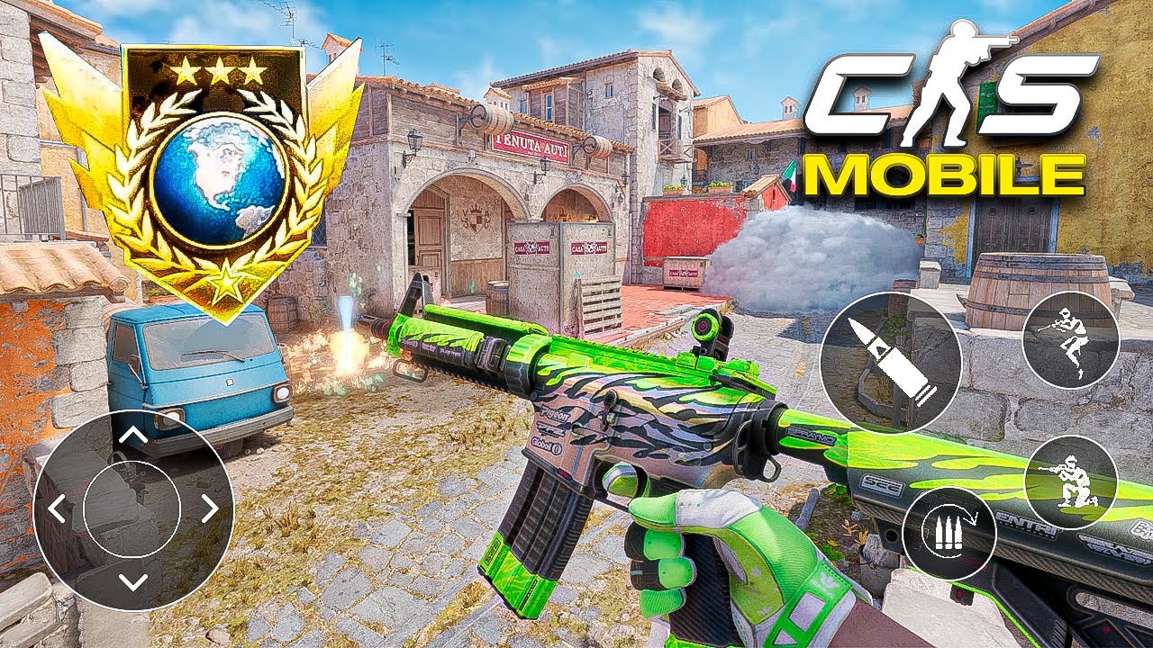 uma nova fase come&ccedil;a&hellip; PEGUEI MEU RANK OFICIAL no CS MOBILE (vers&atilde;o leve do CS 2 p/ celular)