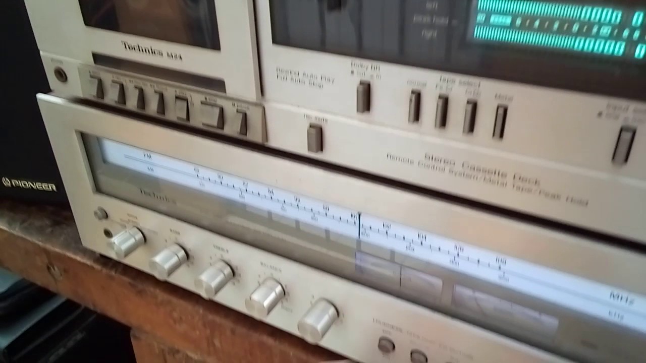 Tape Deck Cassette Technics RS-M24
