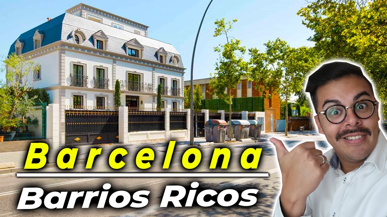 ¡Asi son los BARRIOS mas CAROS de BARCELONA! 🇪🇸 | Casas y Pisos en BARCELONA, ESPAÑA