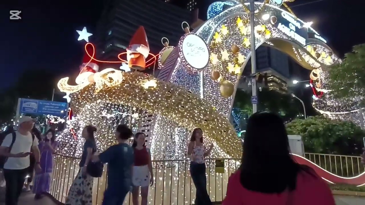 Orchard Road Christmas Lights 2025