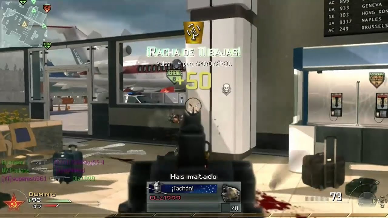 Modern Warfare 2 - Domination Multiplayer Gameplay #9