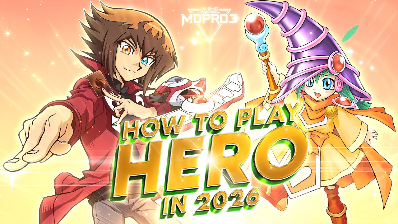 HOW TO PLAY HERO IN 2026! 🔥| Yu-Gi-Oh! MDPro3