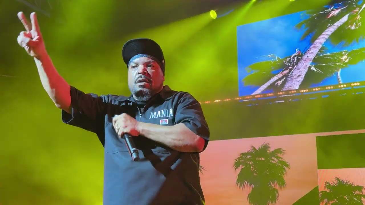 ICE CUBE - It Was a Good Day - Melbourne March 9th 2025 - Sidney Myer Bowl - Live Concert Barrier 4K