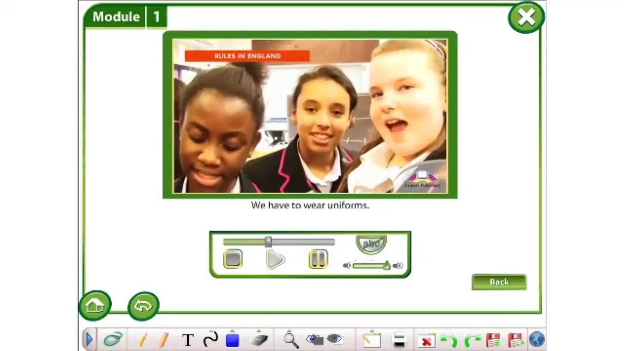 Excel 6 M 1 ex  1 p  13 School rules   Video