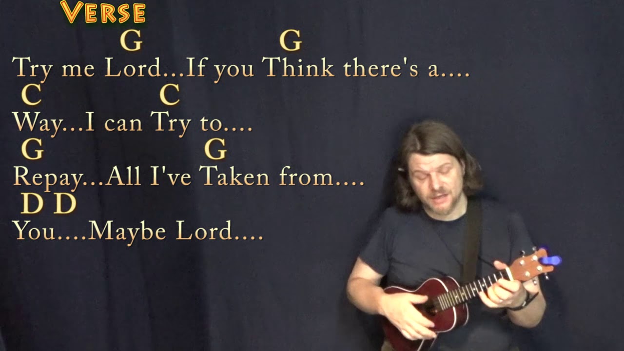 Why Me Lord (Kris Kristofferson) Ukulele Cover Lesson in G with Chords/Lyrics