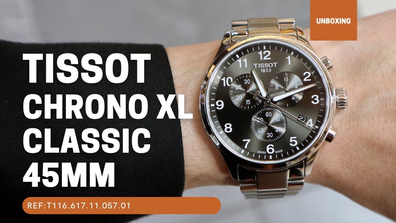 UNBOXING TISSOT CHRONO XL CLASSIC T116.617.11.057.01