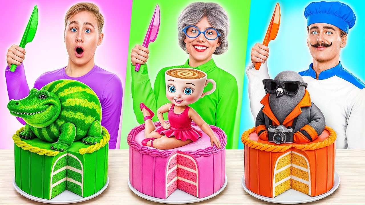 Кулинарный Челлендж: Я против Бабушки | Потрясающие Рецепты с Едой от Multi DO Challenge