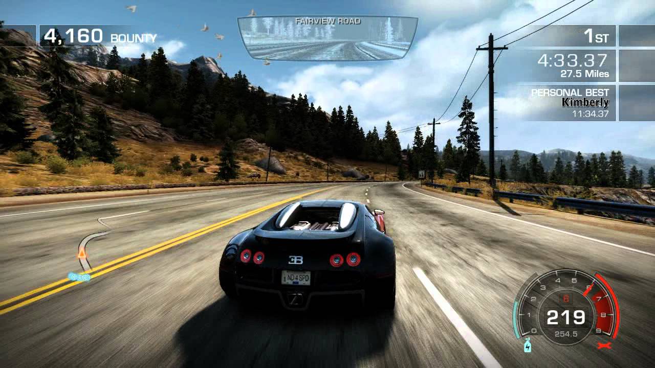 NFS Hot Pursuit 2010 Seacrest Tour [11:32.49] Bugatti Veyron Coupe (WR Nov/18/11 to April/16/12)