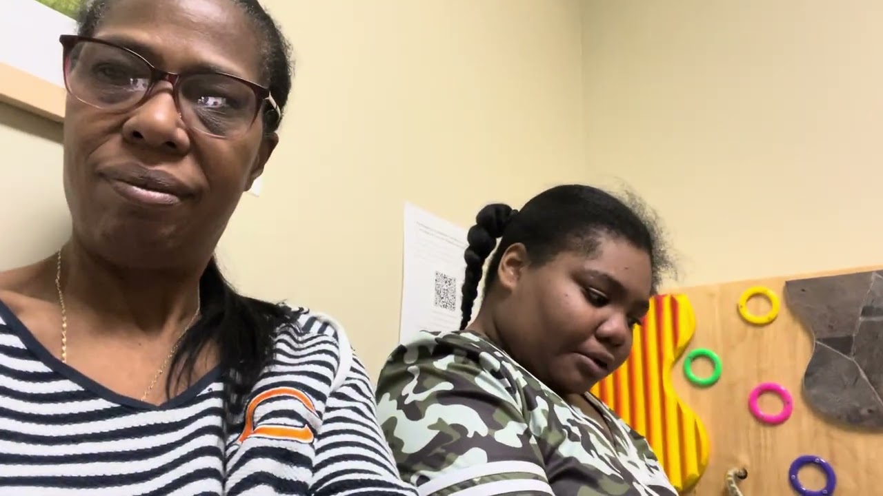 J.O.R.G.I.A. With autism. Jorgia & Mom back at hospital for testing, praying she won’t be admitted🙏🏾