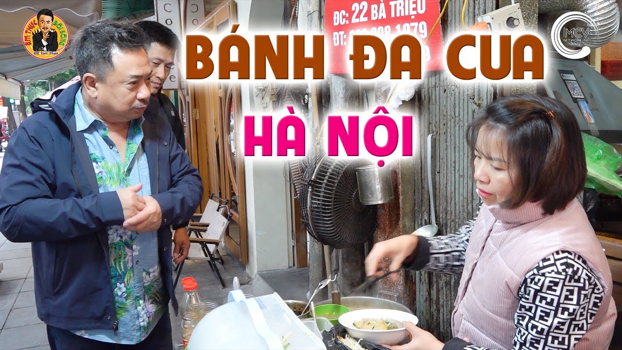 BÁNH ĐA CUA - Đặc Sản Hải Phòng Giữa Lòng Thủ Đô | Ẩm Thực & Đời sống với MC Việt Thảo | CBL 1792