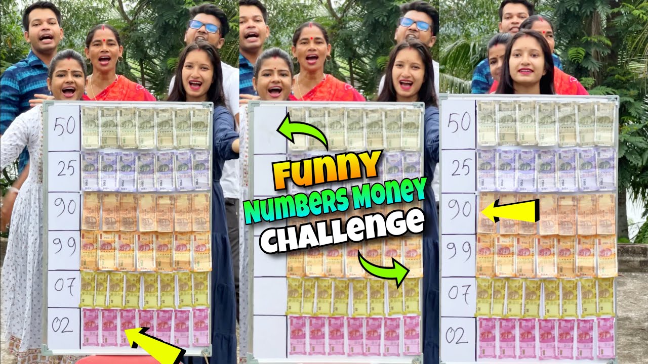 Numbers Guess Win Money Interesting Funny Challenge With Family