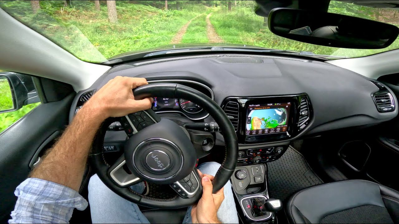 2018 Jeep Compass 4x4 [1.4 - 170 HP] POV Test Drive 4K |Top Speed Autobahn