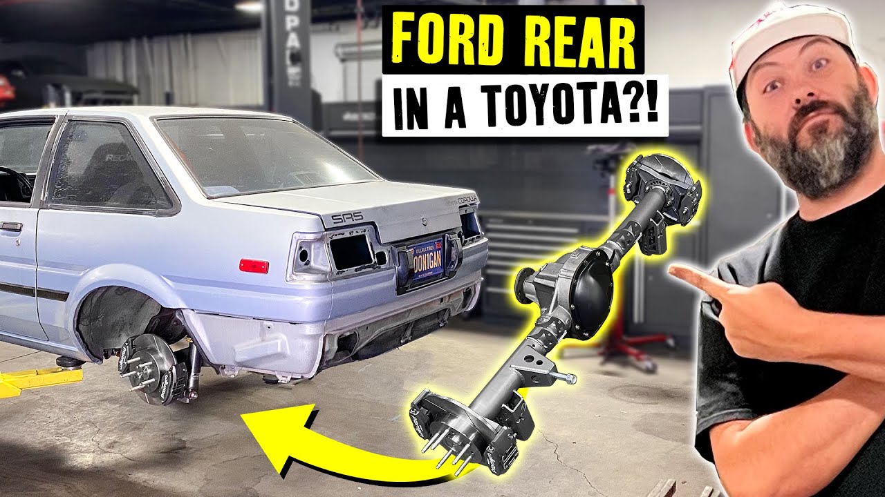 Gymkhana GRiD Corolla Gets Ford 8.8 Axle! Scotto Overkill?