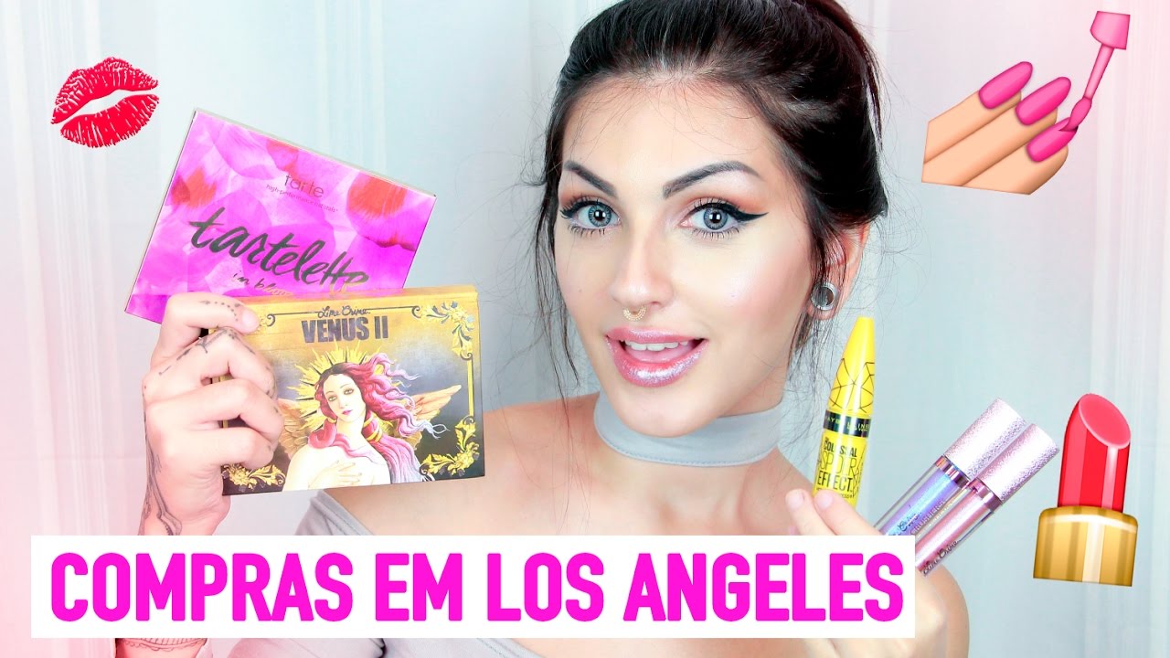 COMPRAS DE MAQUIAGEM EM LOS ANGELES