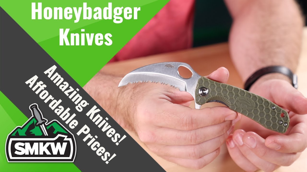 Новые ножи Honeybadger