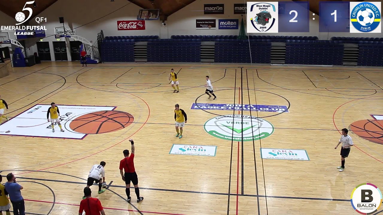PLAYOFFS QF1: Blue Magic Futsal vs Crumlin United Futsal 3:2 Emerald Futsal League Highlights