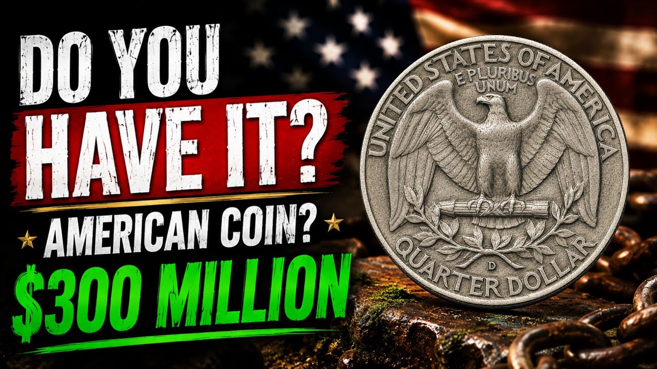 OLD USA WASHINGTON QUARTER WITH AMAZING COLLECTOR VALUE - You May Have One! USA OLD COIN TO LOOK FOR