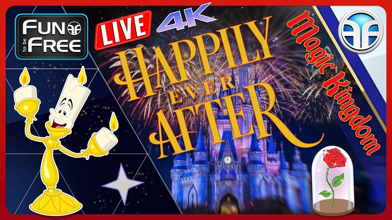 🔴 LIVE: Magic Kingdom &ndash; YOU Pick! Rides & Happily Ever After, Disney World {Full show 4K}