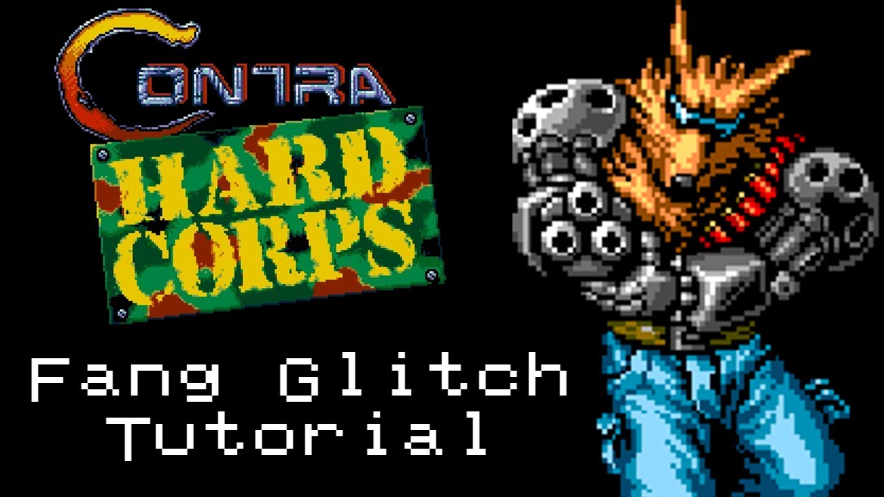 Contra Hard Corps -  Fang [Charge Shot Glitch] Tutorial