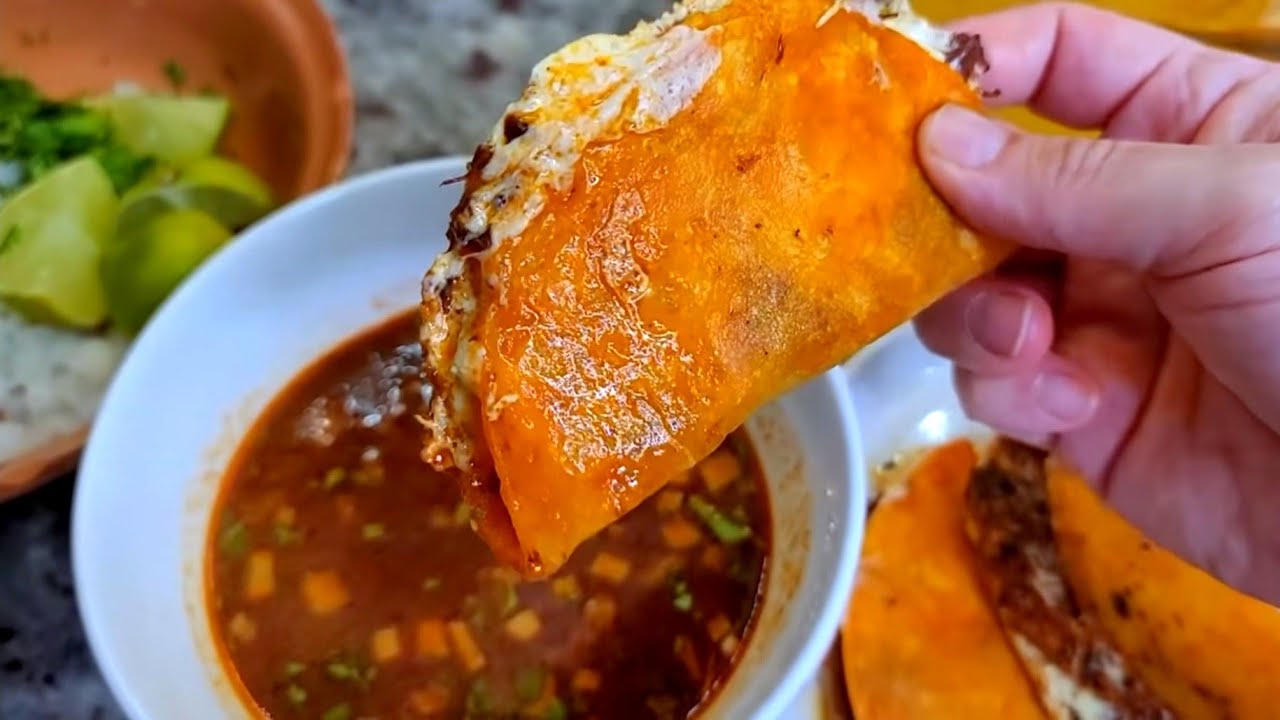 Homemade BIRRIA Tacos