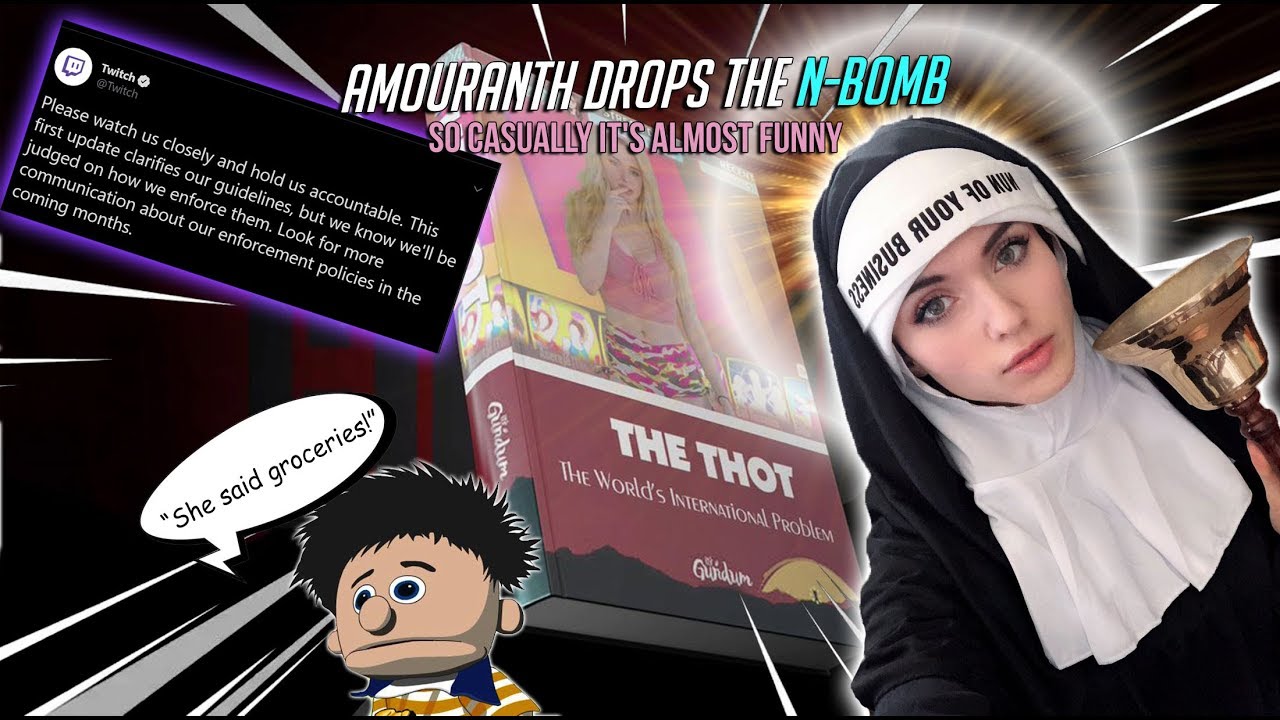 Amouranth drops the N-bomb So Casually It's Almost Funny