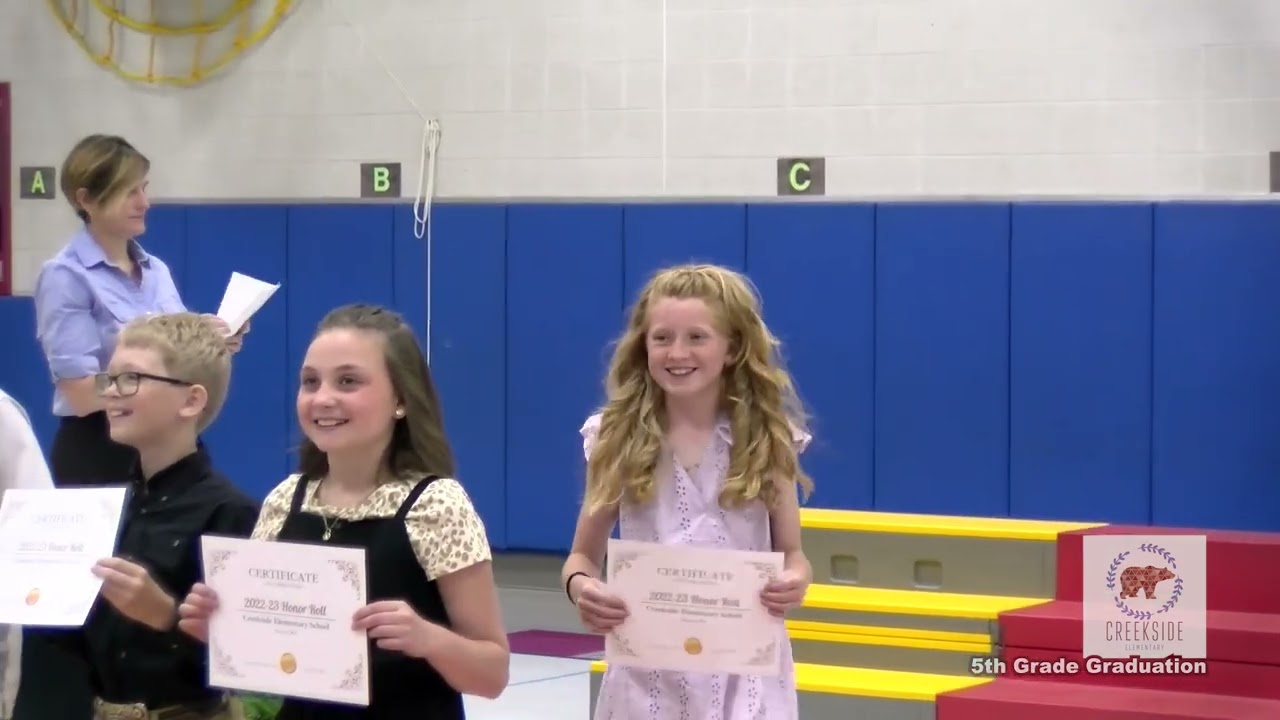 Creekside 5th Grade Graduation May 24, 2023
