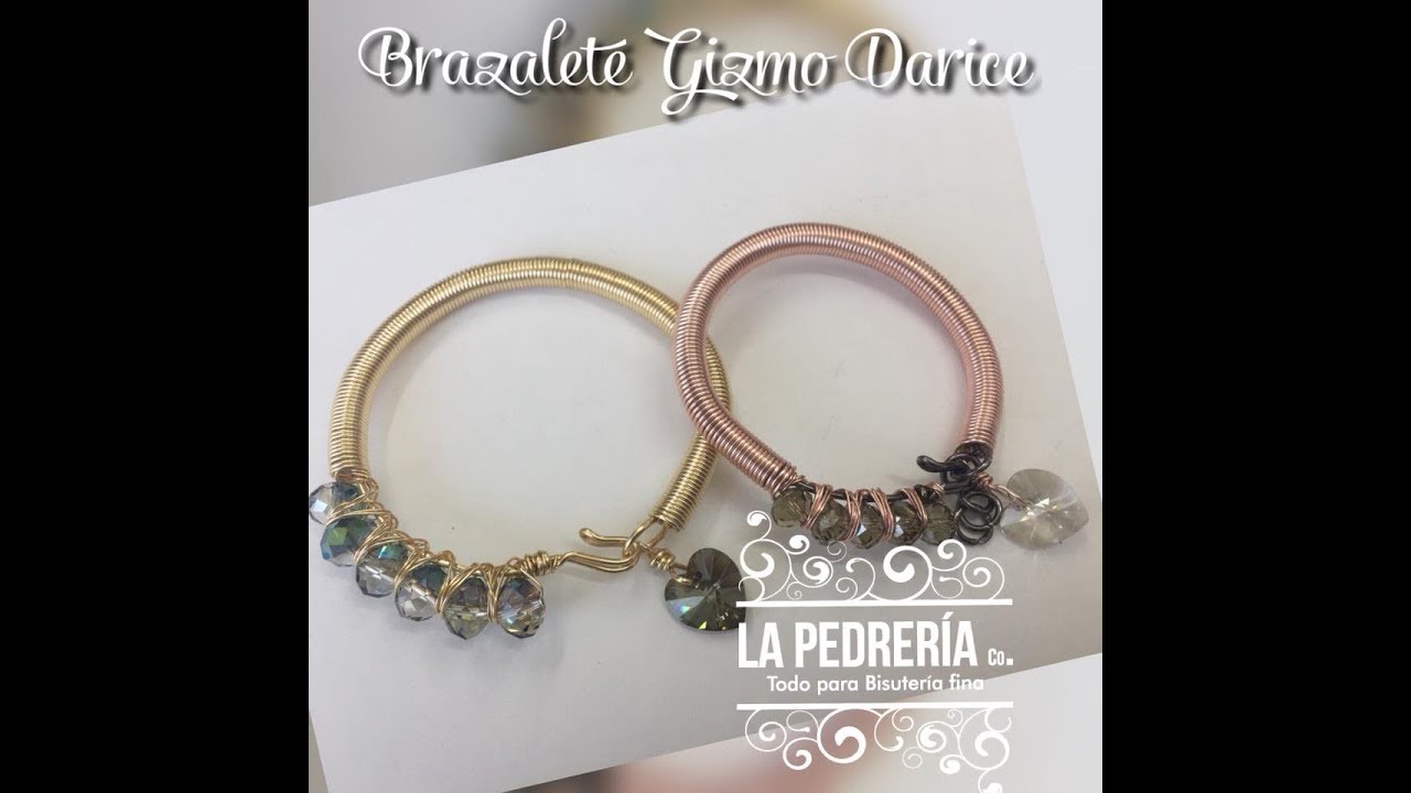 Jueves de Tutoriales, Aprendiendo a hacer Brazalete Gizmo Darice