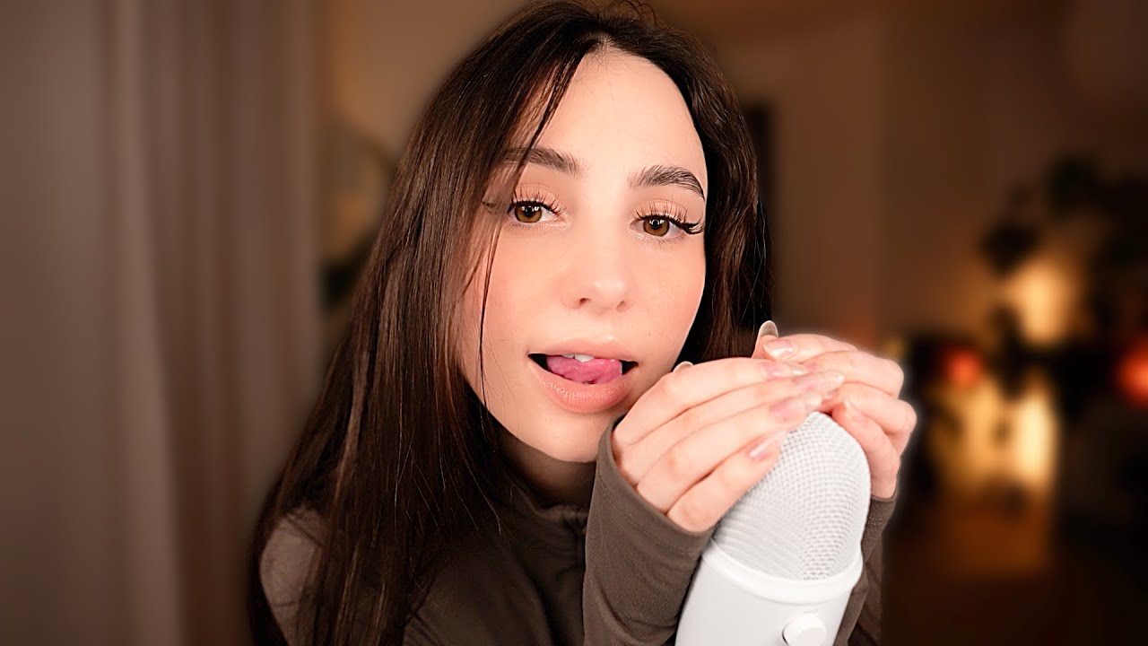 ASMR Звуки рта с эффектом чашки 👄 на 100% чувствительности 🤯 Без разговоров 🤫