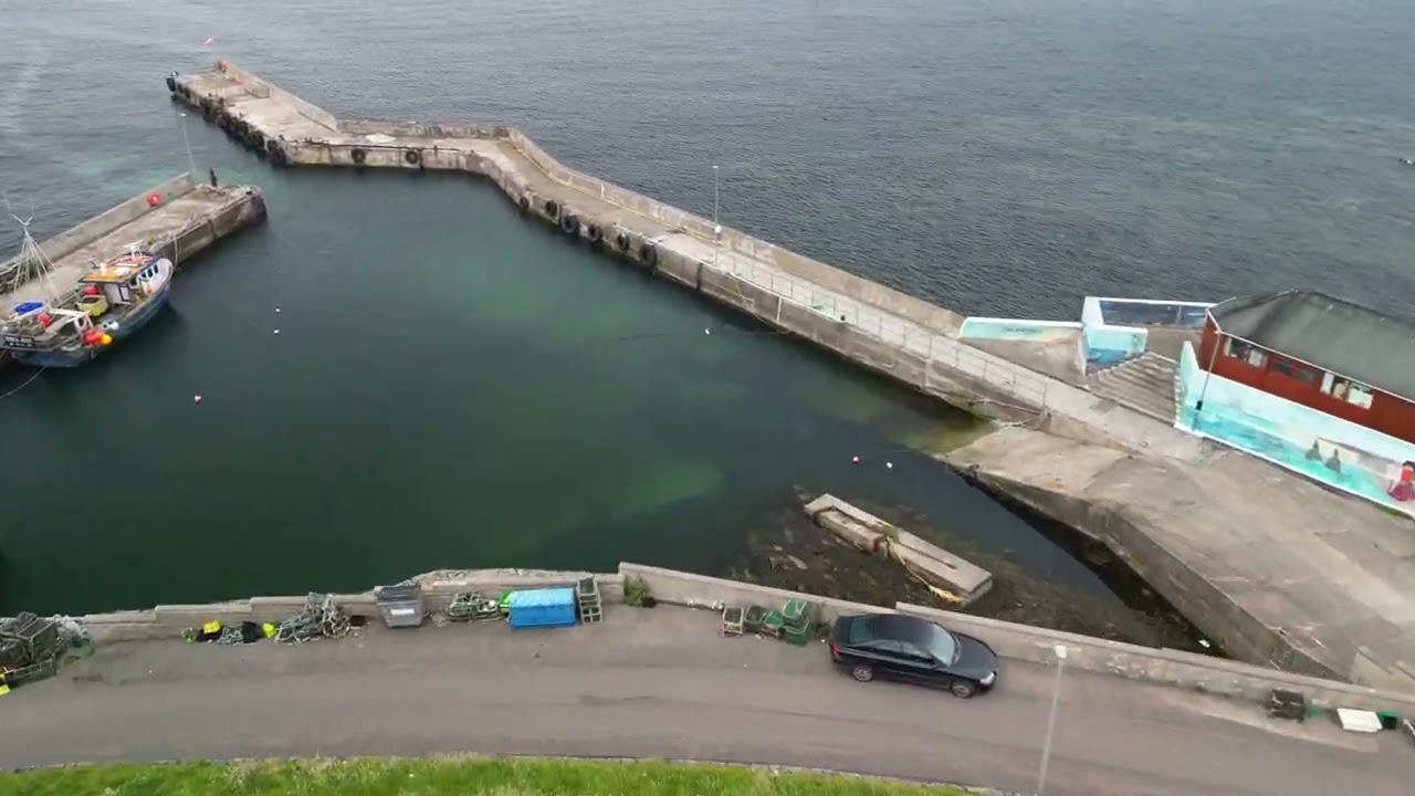 John O Groats Scotland NC500 drone video 4k