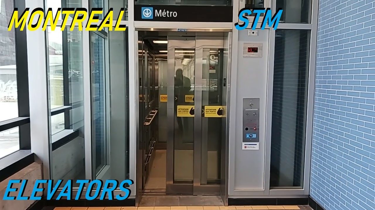 SOME MONTREAL STM METRO ELEVATORS - FEBRUARY - APRIL 2023