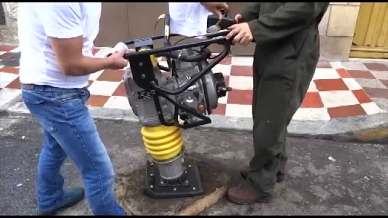 Instrucciones operación Apisonador - Canguro