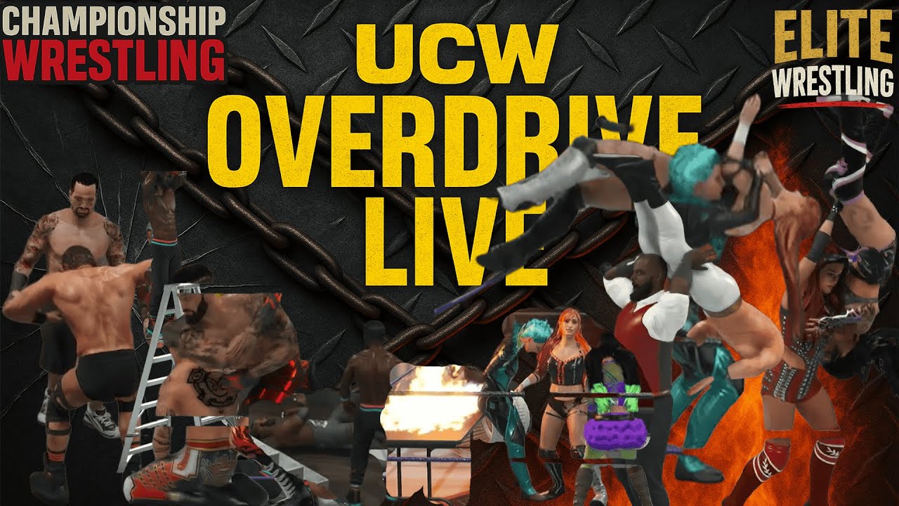 WWE 2K25 EFED | UCW: Overdrive — Champions Tested | Roster Spots Open (Portrait)