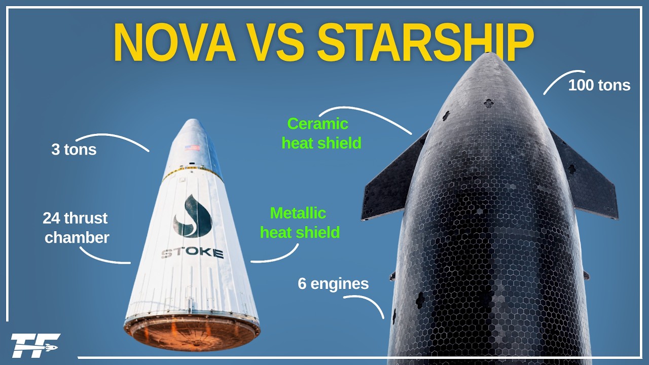 Why Stoke Space fully reusable rocket and SpaceX Starship so Different&hellip;
