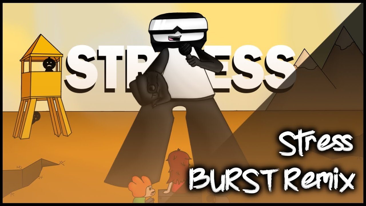 Friday Night Funkin' - 'Stress' [Week 7] BURST Remix