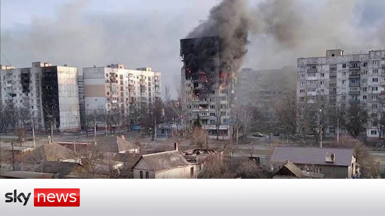 Ukraine War: Mariupol couple say 'all our life is just ashes'