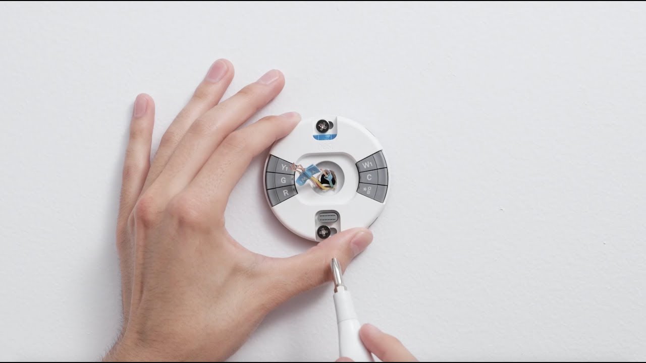 Как установить термостат Google Nest E