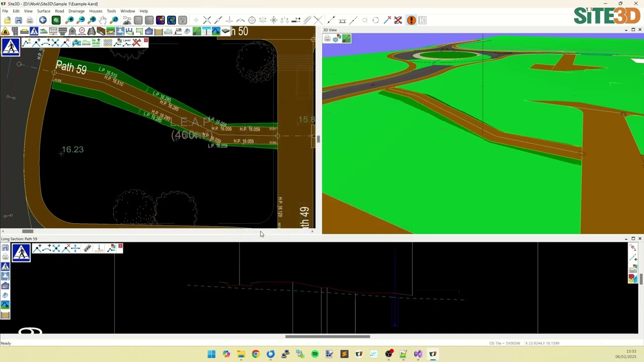 Site3D: Footpath Ramps and Steps