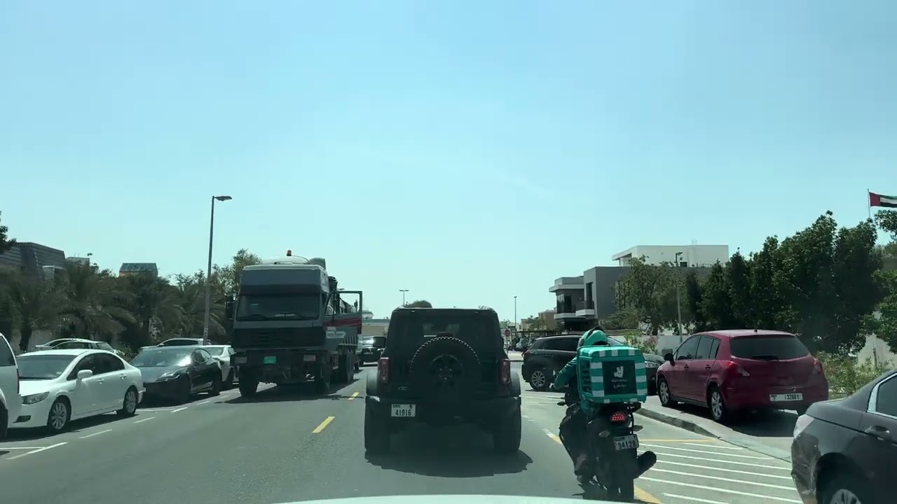 AL WASLE ROAD TO JUMEIRAH 🚗  DRIVE 21 March 2025