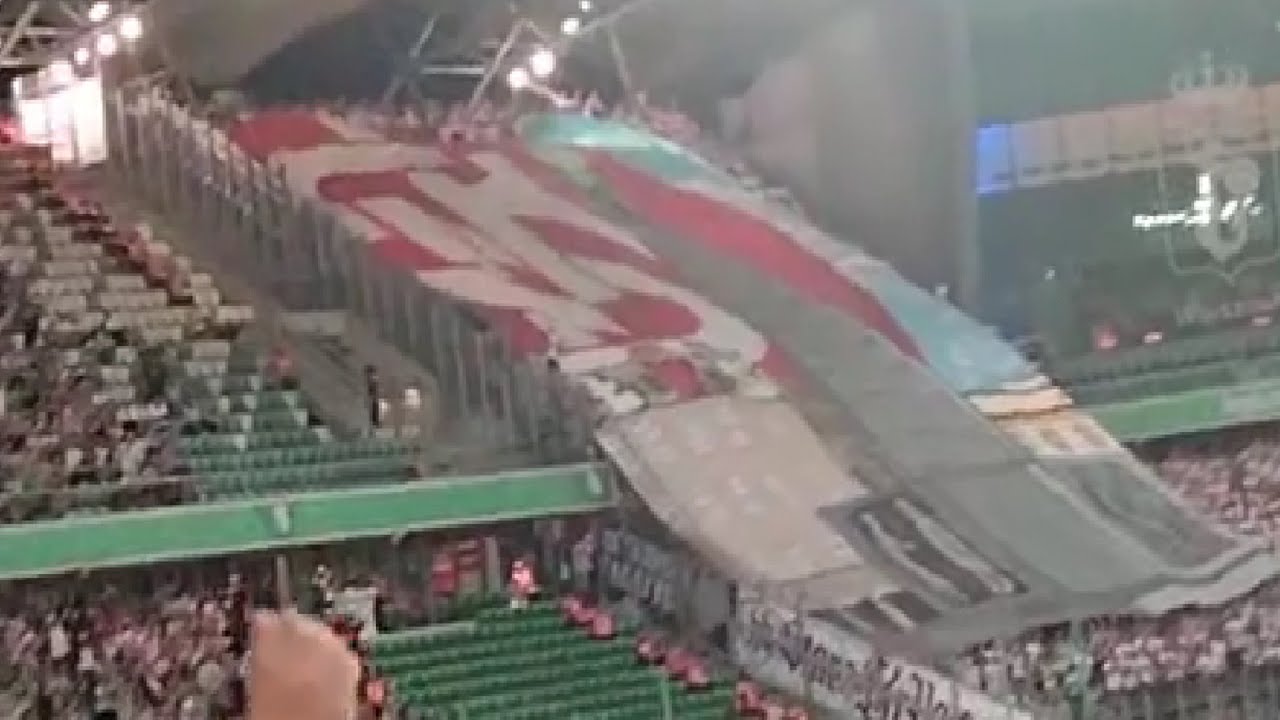 Reprezentacja Łodzi - kibice ŁKS-u Ł&oacute;dź w Warszawie. Legia Warszawa - ŁKS Ł&oacute;dź | 21.07.2023