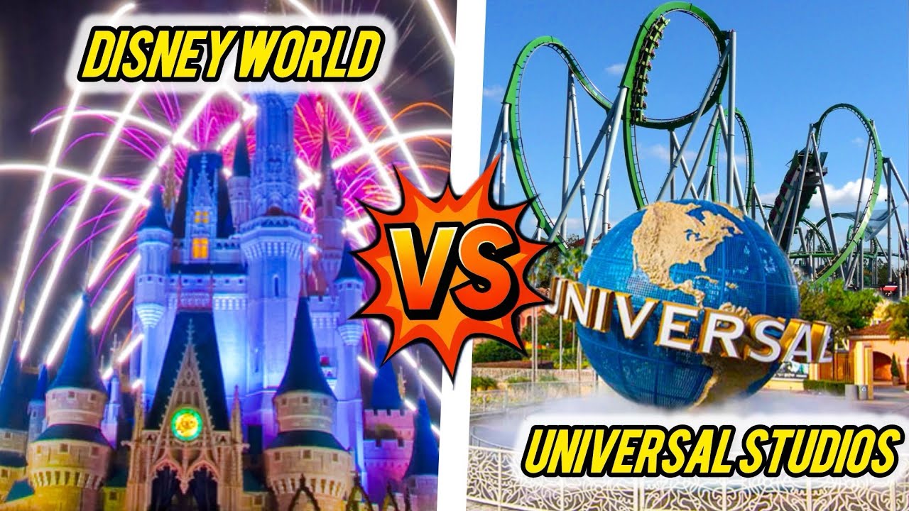 CUAL PARQUE ES MEJOR? | DISNEY WORLD VS UNIVERSAL STUDIOS | GUIA DE VIAJE!