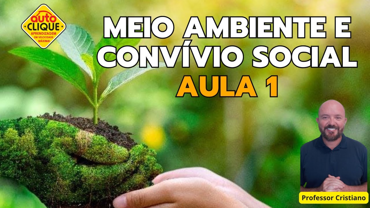 AULA 1 MEIO AMBIENTE - APRENDA LEGISLAÇÃO DE TRÂNSITO  PASSE DE PRIMEIRA NA PROVA DO DETRAN