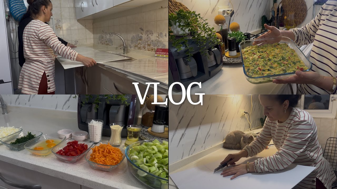YENİ EVİMDE BÜYÜK DEĞİŞİKLİK🌱BENİMLE YEMEK YAP🌱EV TEMİZLİĞİ VE MUTFAK DÜZENİ🌱TEMİZLİK VLOG🌱VLOG